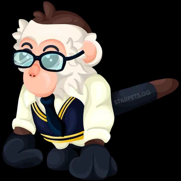 Preppy Capuchin Monkey Adopt Me value