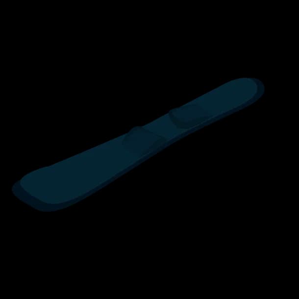 Black Snowboard