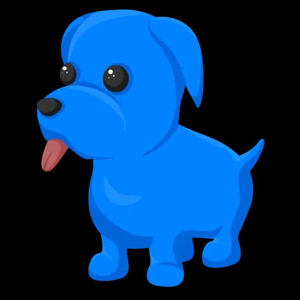 Blue Dog — uncommon