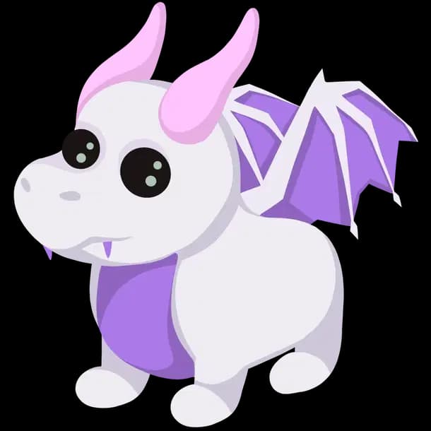 Lavender Dragon Adopt Me value