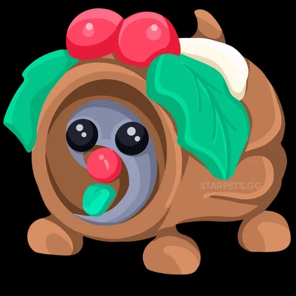 Yule Log Dog Adopt Me value