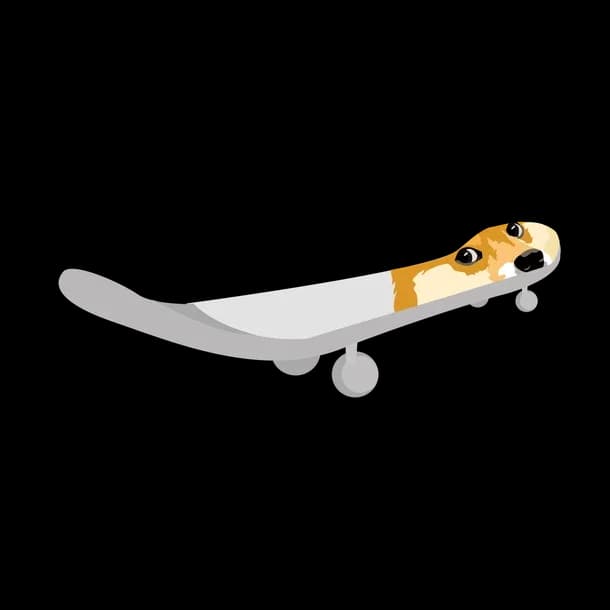 Doge Skateboard