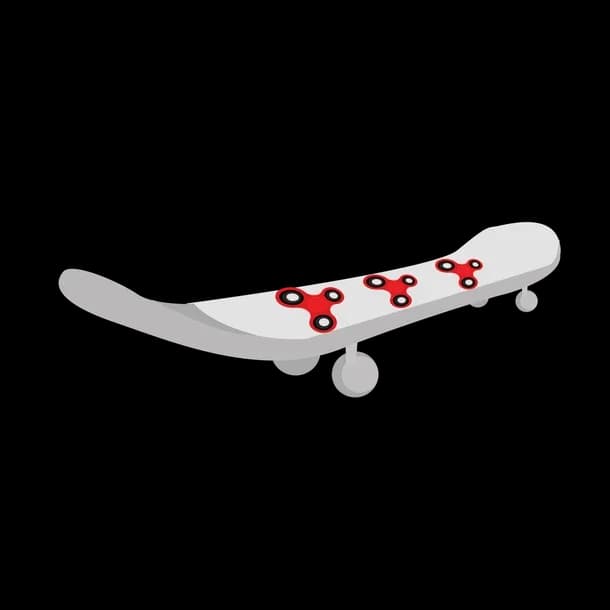 Fidget Skateboard