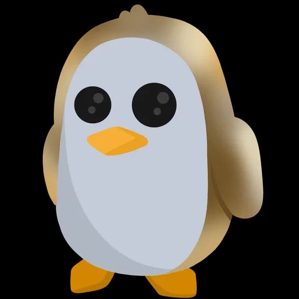Golden Penguin Adopt Me value