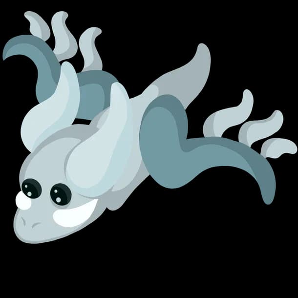 Halloween White Ghost Dragon Adopt Me value