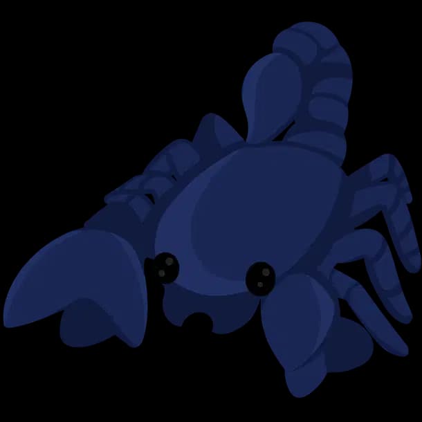 Halloween Blue Scorpion Adopt Me value