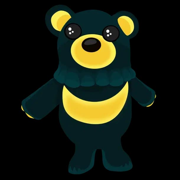 Black Moon Bear Adopt Me value