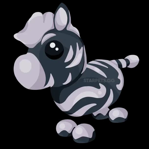 Ash Zebra Adopt Me value
