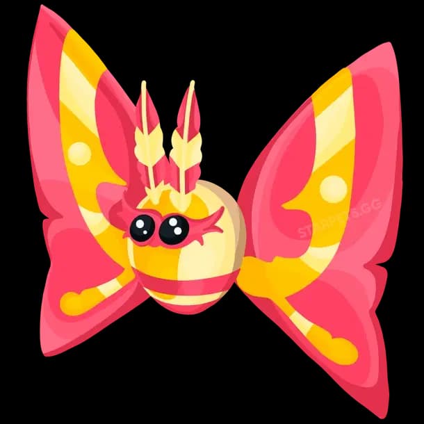 Rosy Maple Moth Adopt Me value