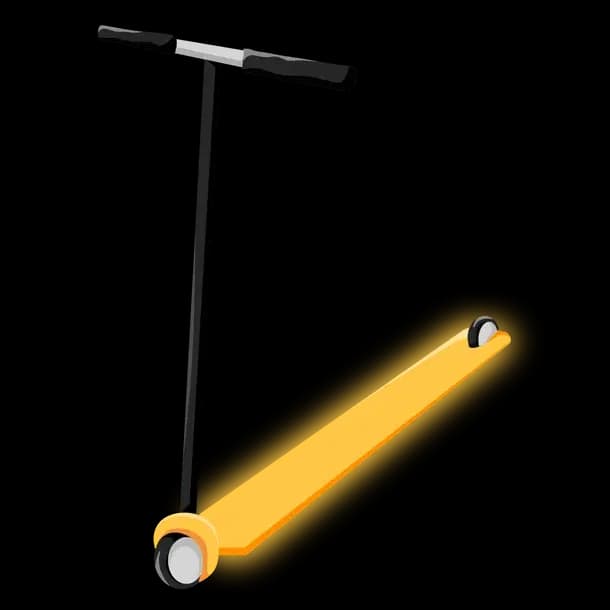 Neon Orange Scooter Adopt Me value