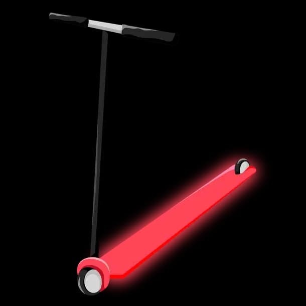 Neon Red Scooter Adopt Me value
