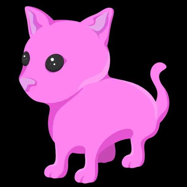 Pink Cat Adopt Me value