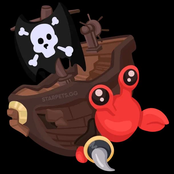 Pirate Hermit Crab Adopt Me value