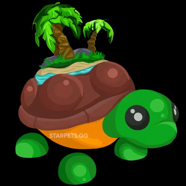Tortuga de la Isla Adopt Me value