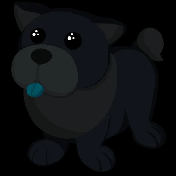 Black Chow-Chow Adopt Me value