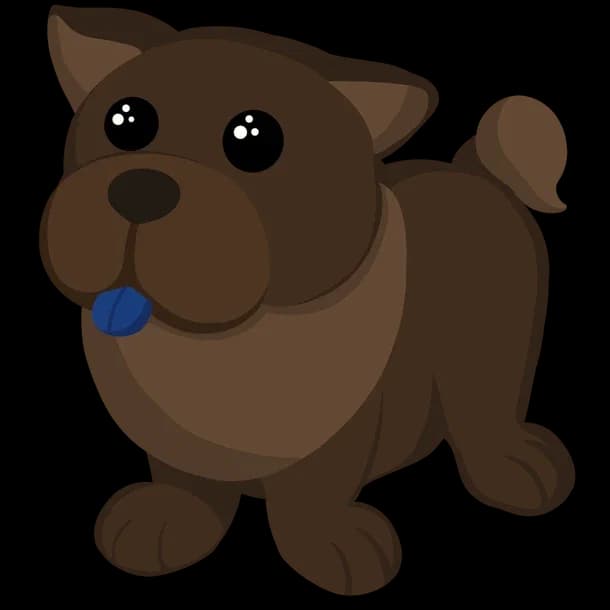 Chocolate Chow-Chow Adopt Me value