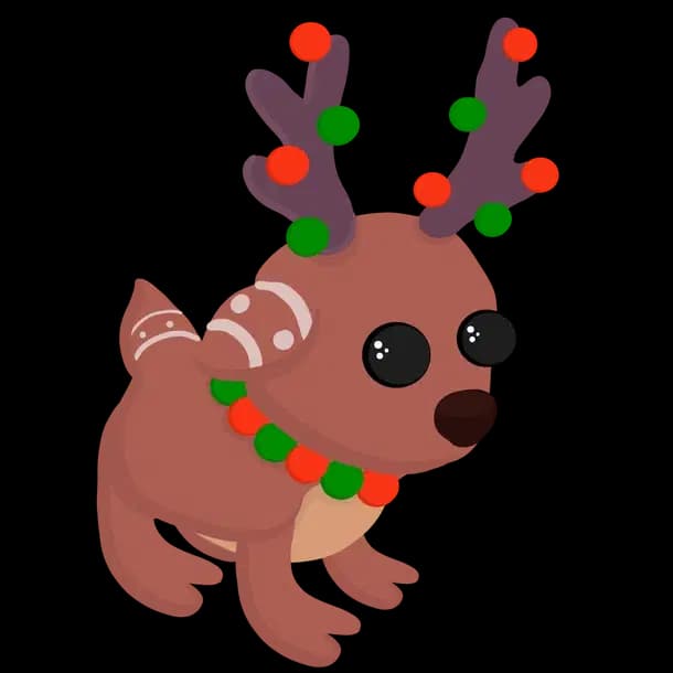 Gingerbread Reindeer Adopt Me value
