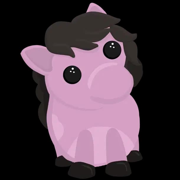 Shetland Pony White Adopt Me value