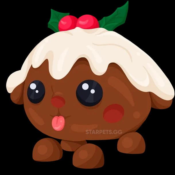 Christmas Pudding Pup Adopt Me value